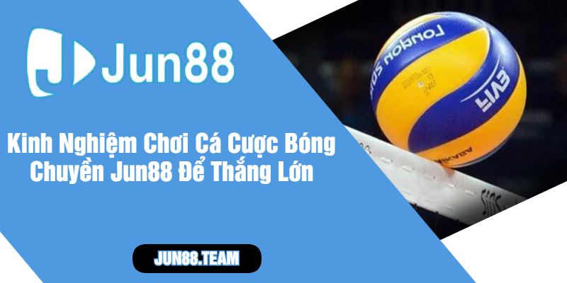 Kinh Nghiệm Chơi Cá Cược Bóng Chuyền Jun88 Để Thắng Lớn